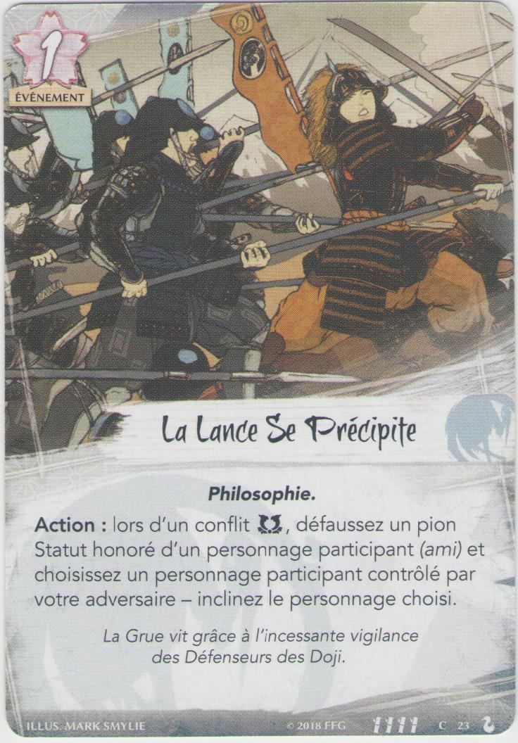 La Lance se Précipite